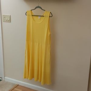 Lularoe 3X LulaRoe bright yellow Nicki